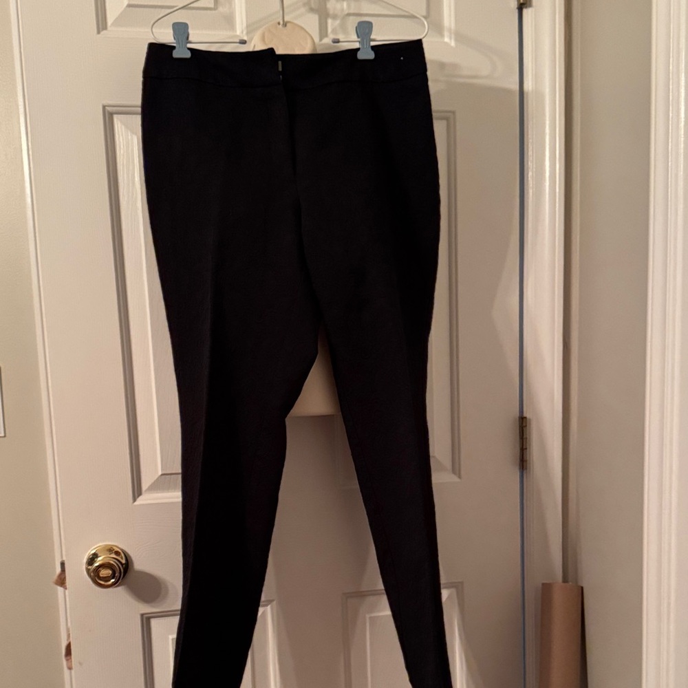 New York & Company Textured Black Pants